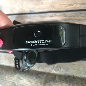 Sport line exercise watch w/ waist belt